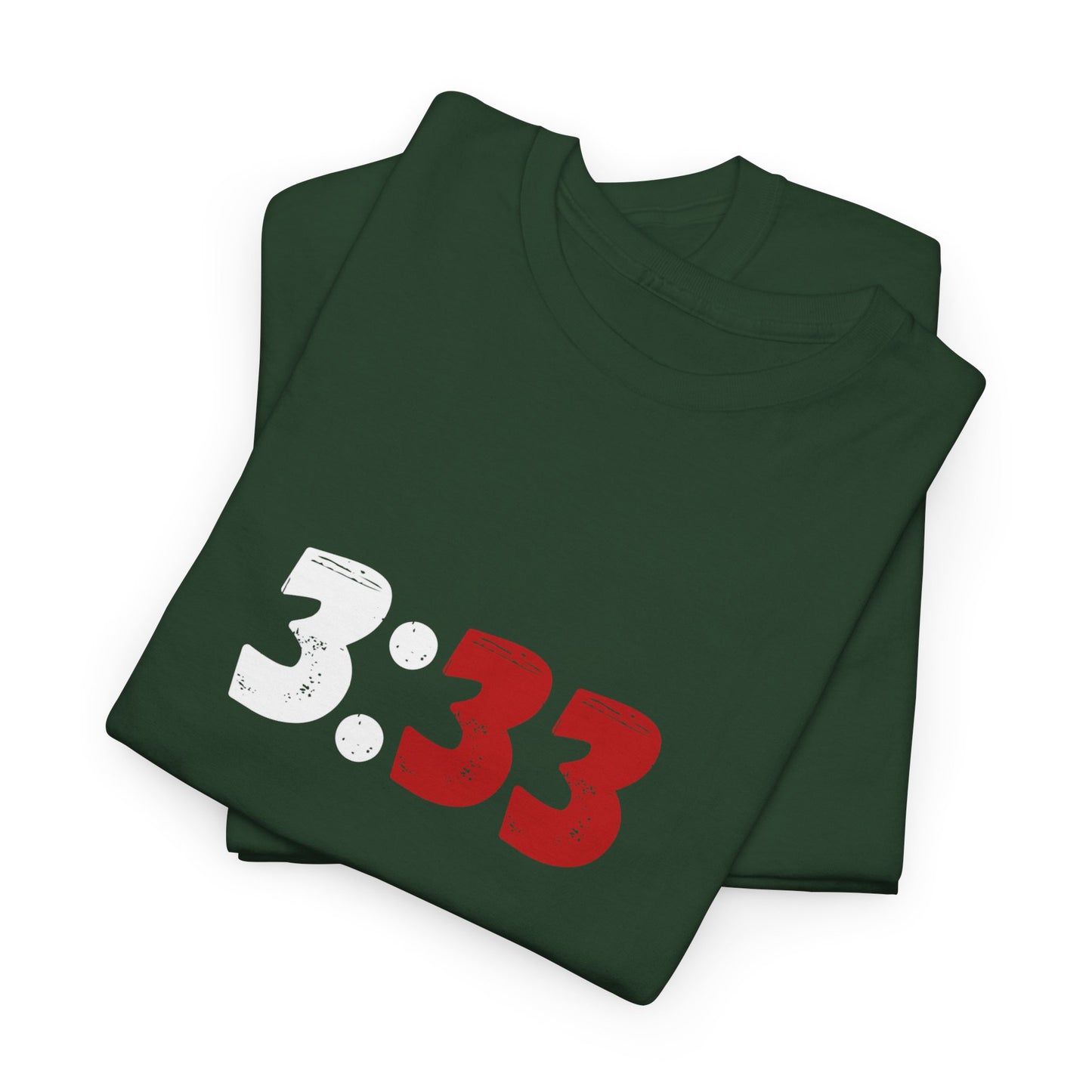 3:33 Unisex Heavy Cotton Tee